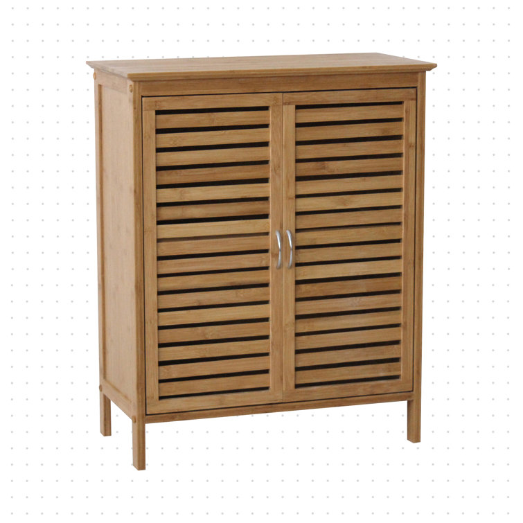 Dotted Line™ Chet Solid Wood Freestanding Bathroom & Reviews